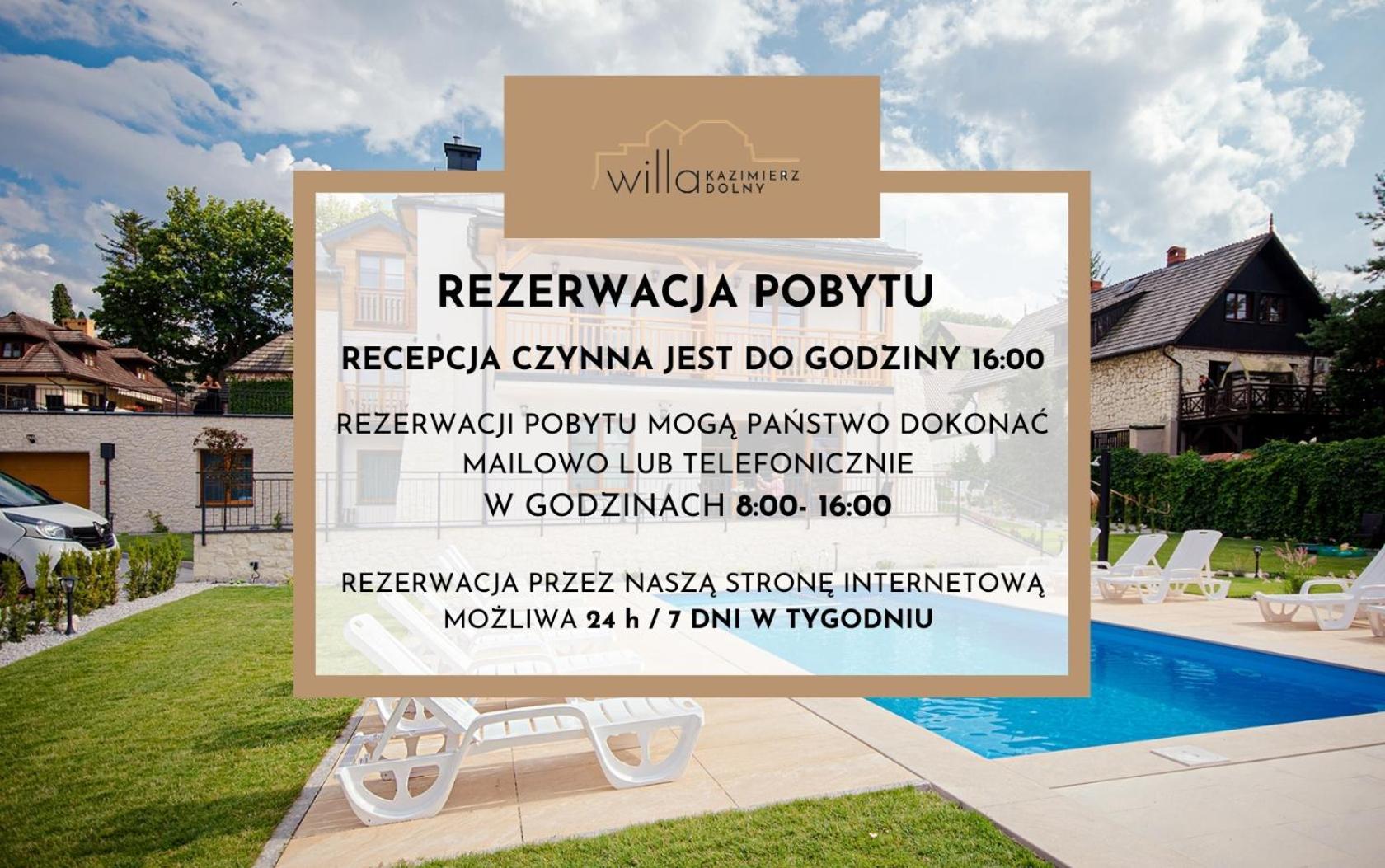 Willa Kazimierz Dolny Esterno foto